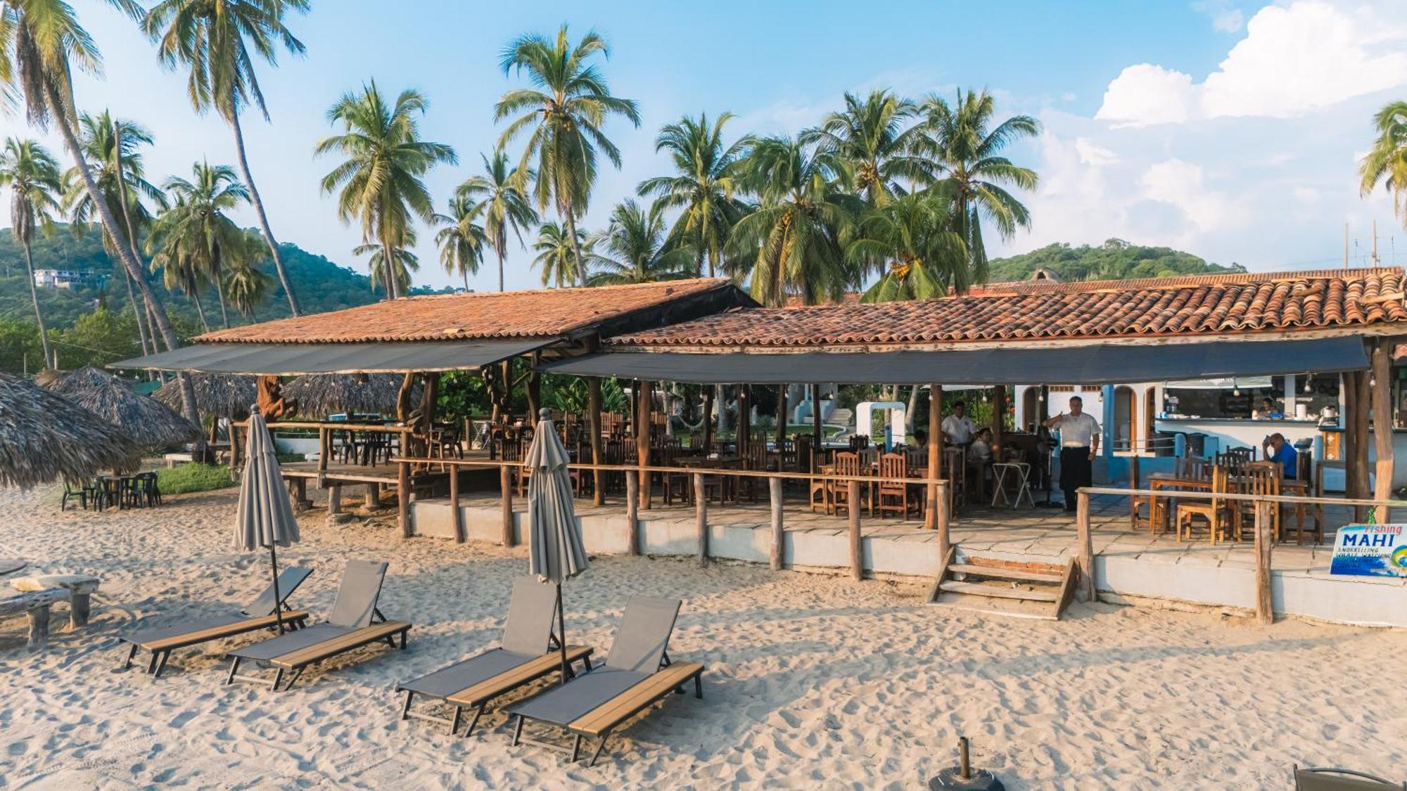Hotel Tres Santos Troncones Exteriör bild